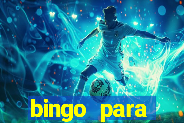 bingo para despedida de solteira para imprimir